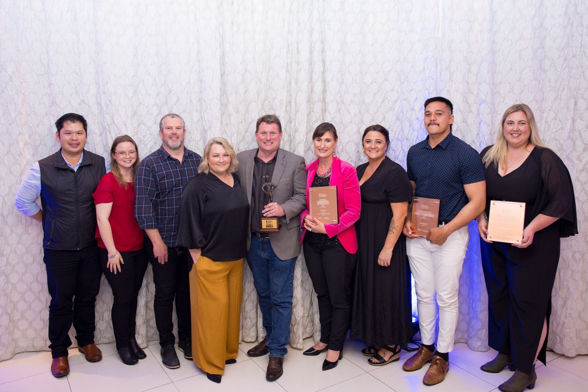 지역 토목 계약자 NZ 건설 시상식에서 다수의 수상