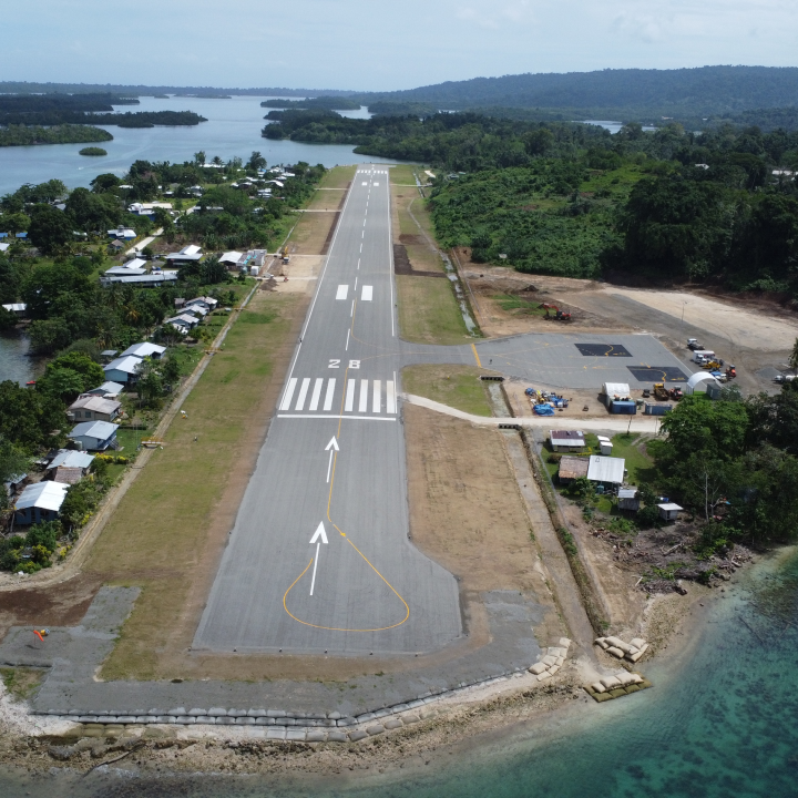 태평양 지역에 중요한 인프라 구축